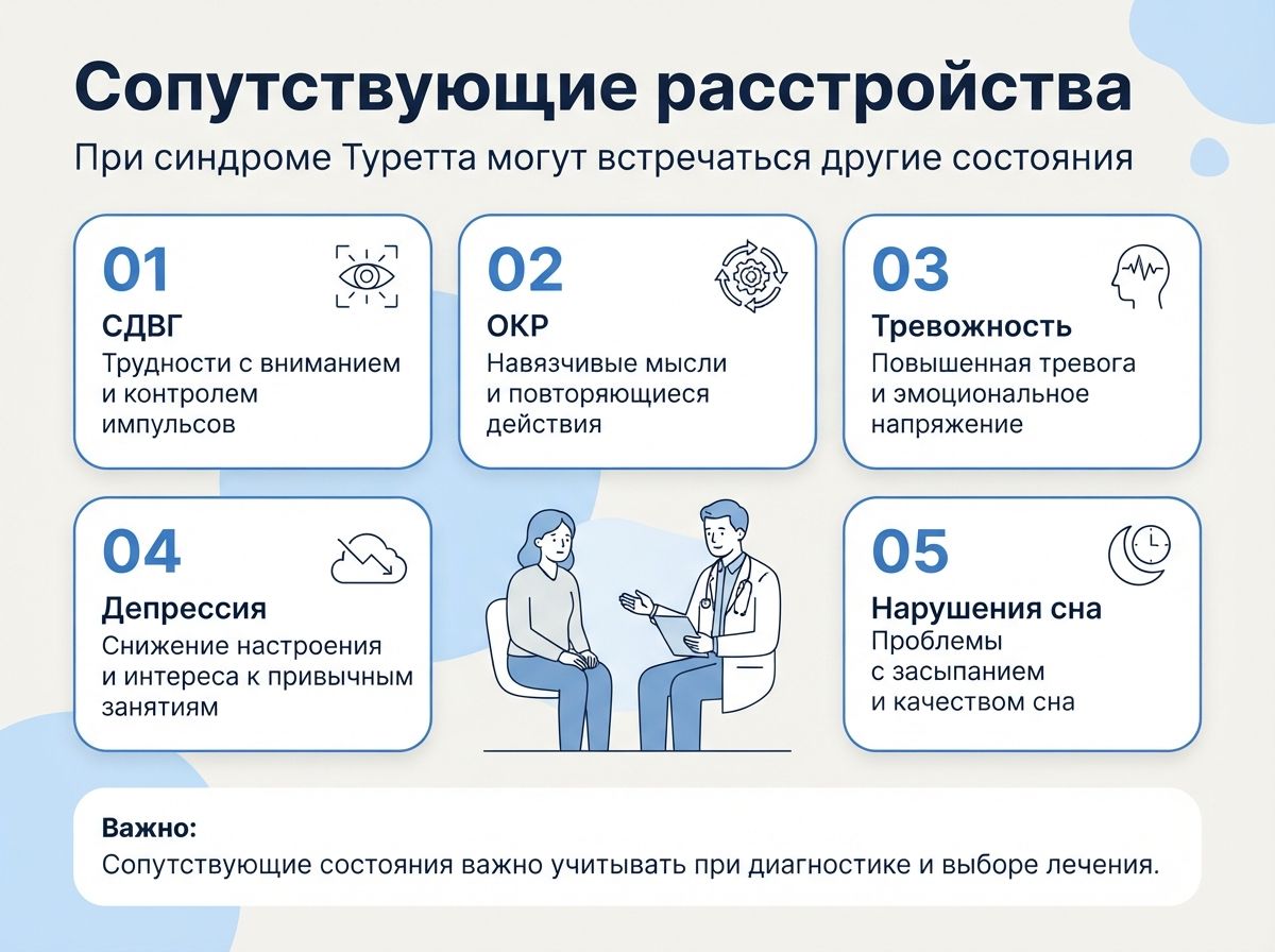 Лечение синдрома Туретта в Славгороде инфографика